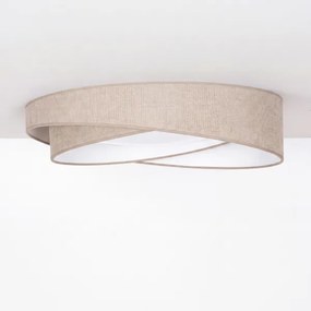 BRILAGI - Plafonieră LED VELVET TWIST LED/24W/230V 4000K Ø 55 cm bej