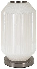 Veioză gri cu abajur textil (înălțime 65 cm) Brighty – Mauro Ferretti