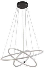 Pendul, Lustra suspendata cu 3 inele, design modern LED, Revolve