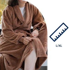 Halat maro L/XL din micropluș/cocolino Pippa – Tiseco Home Studio