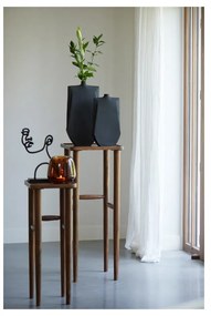 Măsuță auxiliară din lemn masiv de acacia 42x42 cm Qiano – Light &amp; Living