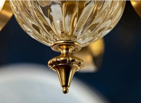 Candelabru 8 brate LUX realizat manual Amy