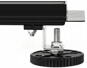 Set rigola pentru dus cu capac Neo Slim Pro Negru - 90 cm