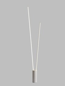 Lampadar LED design modern minimalist VERTICAL 44W alb