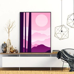 Poster - Peisaj montan (A4)