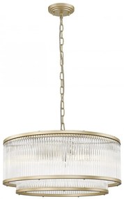Lustra, Candelabru elegant design modern SERGIO auriu P0528-06H-V6AC ZL
