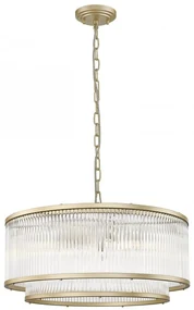 Lustra, Candelabru elegant design modern SERGIO auriu P0528-06H-V6AC ZL