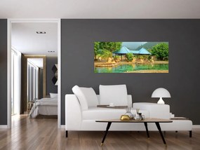 Shanghai hotel park (120x50 cm)