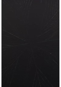 Masă de dining rotundă cu blat cu aspect de lemn de stejar ø 120 cm Fabio – White Label