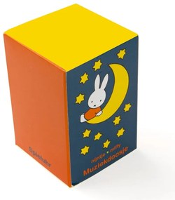 Cutie muzicală argintiu-lucios din metal 6x5x8 cm Miffy – Zilverstad