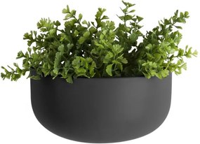 Ghiveci suspendat din ceramică PT LIVING Nest, negru mat