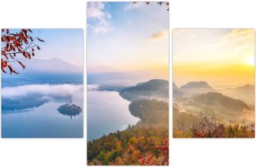 Tablou - Lacul Bled (90x60 cm)