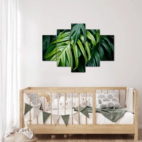 Tablou - Frunze tropicale (150x105 cm)