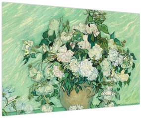 Tablou - Vincent van Gogh, Roses, reproducere (90x60 cm)