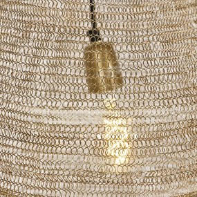 Lampă suspendată orientală aurie - Nidum