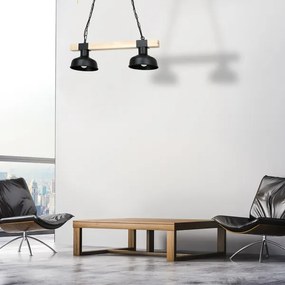 Lustră pe lanț FARO 2xE27/60W/230V