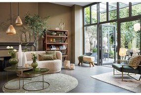 Bibliotecă maro din lemn de acacia 120x160 cm Yuki – Light &amp; Living