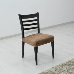 Husă extensibilă pentru scaun ESTIVELLA maro 40-50 cm, set 2 buc.