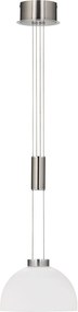 FISCHER &amp; HONSEL LED Pendul AVIGNON argintiu 25/170 cm