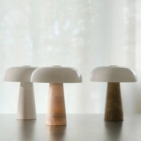 Veioza Design Nordic Minimalist, Jad, Sticla, Glossy Mini roz