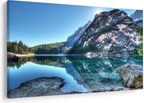 Tablou - Lac montan (90x60 cm)