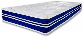 Saltea Super Ortopedica Tri Flexa, 12+3+3 Memory, Anatomica,  Husa Hipoalergenica 80x200 cm