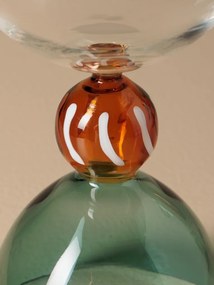 Pahar de vin, transparent, cu picior, din sticla borosilicata, Pirouette