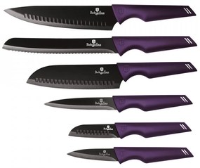 Set cutite (6 piese) Purple Eclipse Collection BerlingerHaus BH 2597