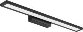 Aplica baie Rea Flat APP841-1W negru 80 cm