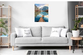 PICTURA PE NUMERE TABLOU CANVAS VEDERE LA LAC - RAVENSBURGER (RVSPBN23909)