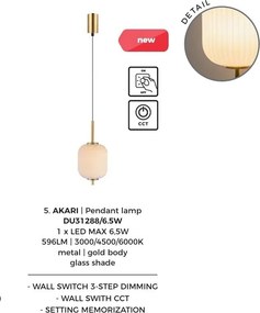 Lustra, Pendul LED CCT AKARI