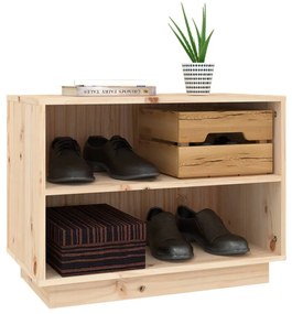 Dulap pantofi, 60x34x45 cm, lemn masiv de pin 1, Maro, Maro, 1