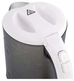 Fierbător electric Adler AD 1268, 900W, 600 ml, 2 căni, Oprire automată, Gri