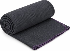 Patura fleece STRIA, gri inchis Dimensiune: 150 x 200 cm