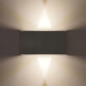 Aplică LED de exterior LED/12W/230V IP54 neagră