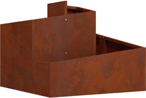 vidaXL Vază pentru Grădină Maro 60 x 60 x 50 cm