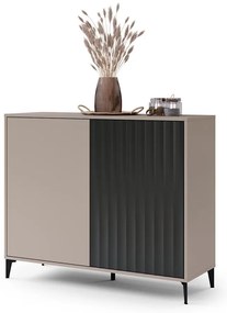 Dulap RONJA taupe/negru