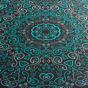 Tablou cu abstracție ornamentală (90x60 cm)