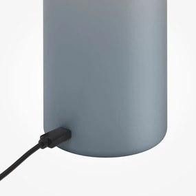 Veioza LED portabila/reincarcabila Topo albastru