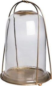 Felinar din metal, H39cm, Cloche