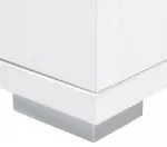 Deuba Comodă albă cu 2 uși și sertare