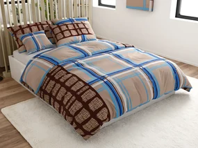 Lenjerie de pat din microsaten TESSIMO, bej Dimensiune lenjerie de pat: 70 x 90 cm | 140 x 200 cm