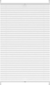 vidaXL Jaluzea plisse, alb, 90x100 cm, pliuri