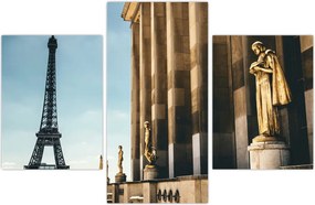 Tabou din piața Trocader, Paris (90x60 cm)