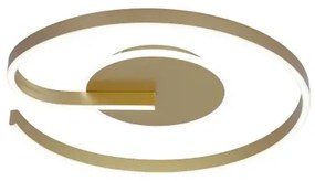 Brilagi - Plafonieră LED dimabilă SPIRAL LED/56W/230V 3000/4000/6000K + telecomandă