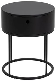 Noptieră COLUM negru