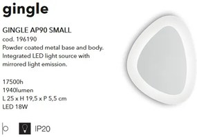 Aplica LED design modern GINGLE SMALL 196190