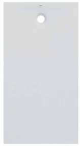 Cadita de dus rectangulara Geberit Olona alb 120x90 cm