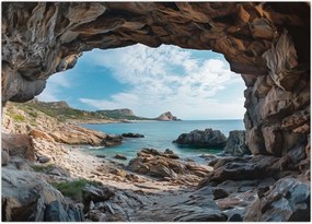Tablou - Peșteră lângă mare (70x50 cm)