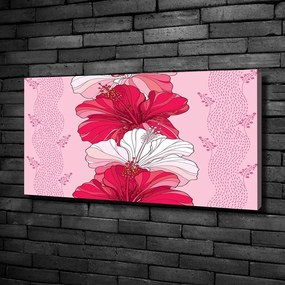 Tablou pe pânză Flori hawaii